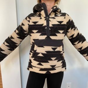 North Face quarter zip hoodie